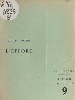 cover image of L'effort